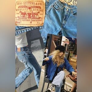 Vintage 90’s Y2K Levi’s 560 “Mom Jeans” Women’s Size 8 High Waisted